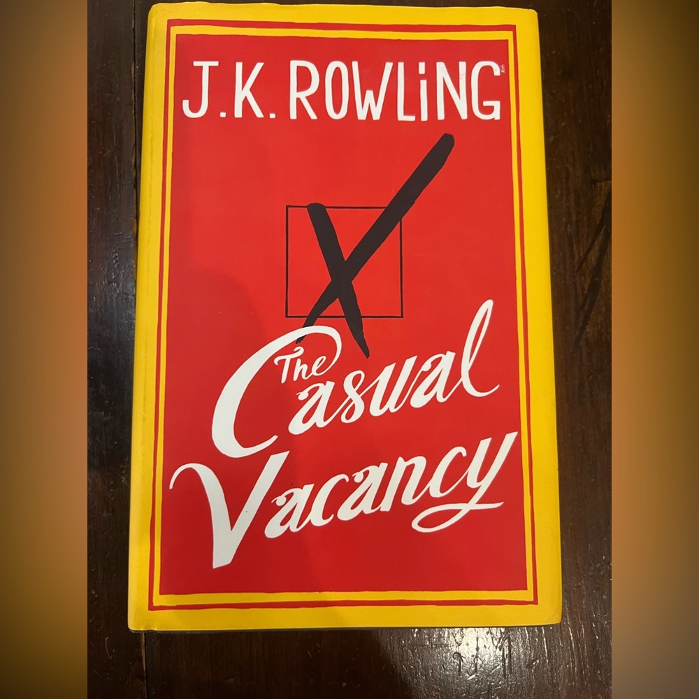New JK Rowling book A Casual Vacancy hardcover